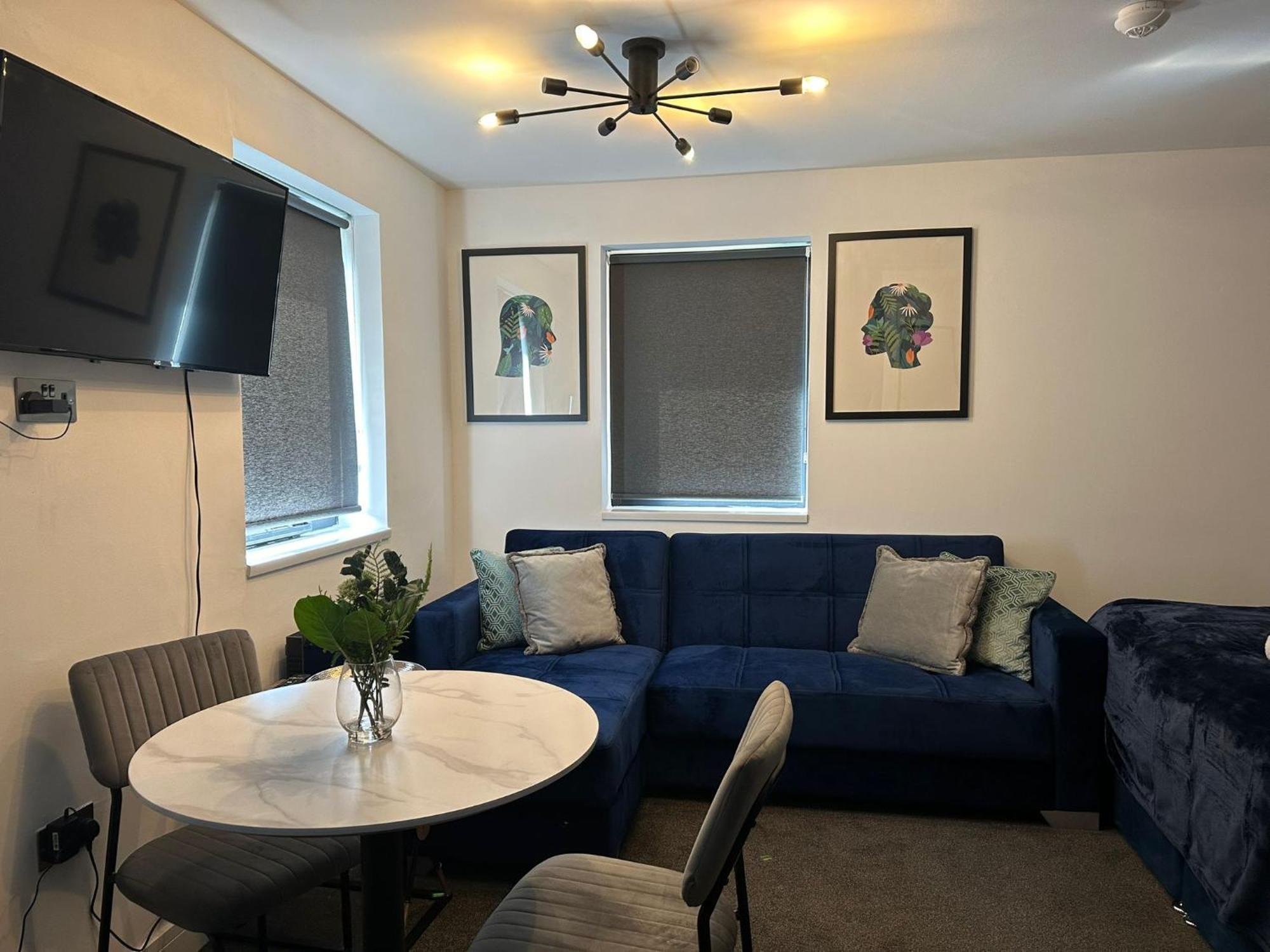 Newark House Premium With Sofa Beds - Wifi - Free Parking - Perfect For Contractors! Aparthotel