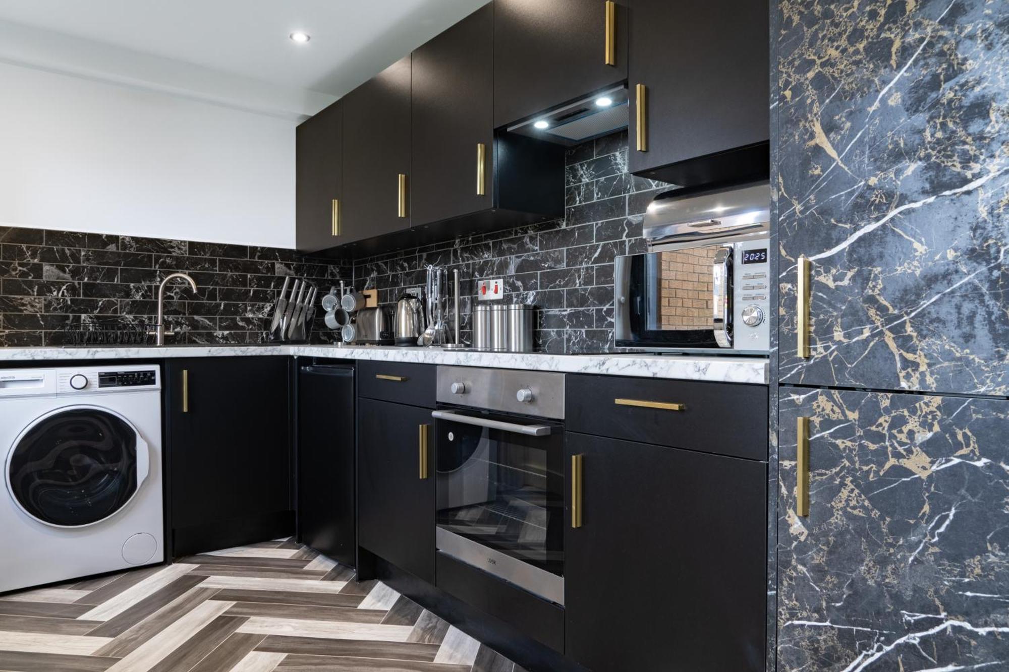 Aparthotel Newark House Premium With Sofa Beds - Wifi - Free Parking - Perfect For Contractors! *